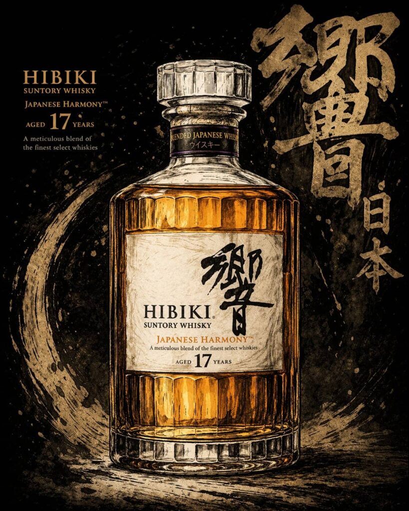Hibiki Harmony 17 ans d'age - nihon whisky